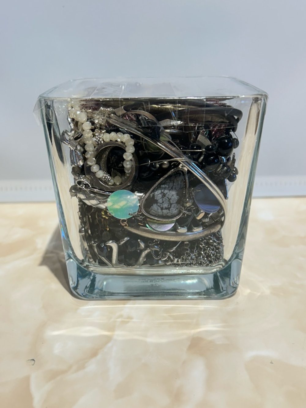 Mystery Jewelry Jar Dark Goth Vibes